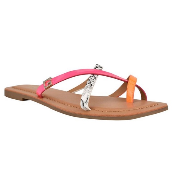 Guess Corabel Colorful Sandals 7 - Picture 1 of 10